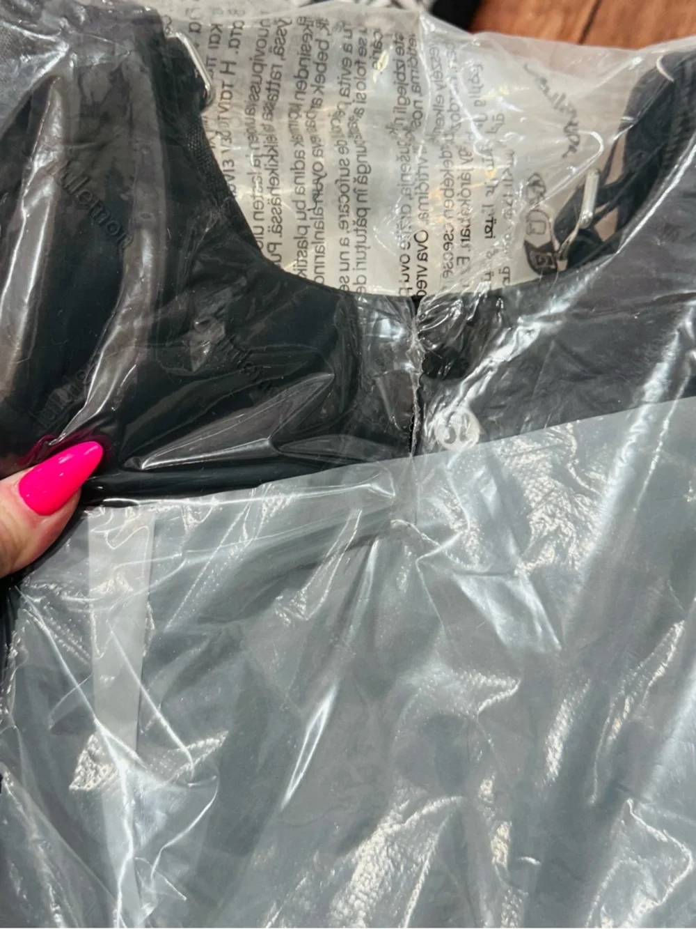 Lululemon Black Quilted Shoulder Hobo Bag